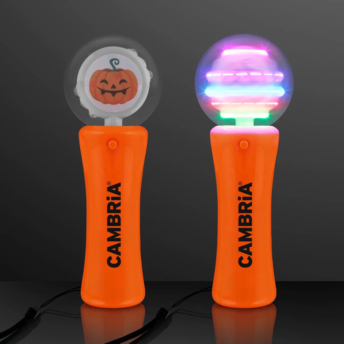 Pumpkin Treats Spin Wand, Halloween Safety Lights 3