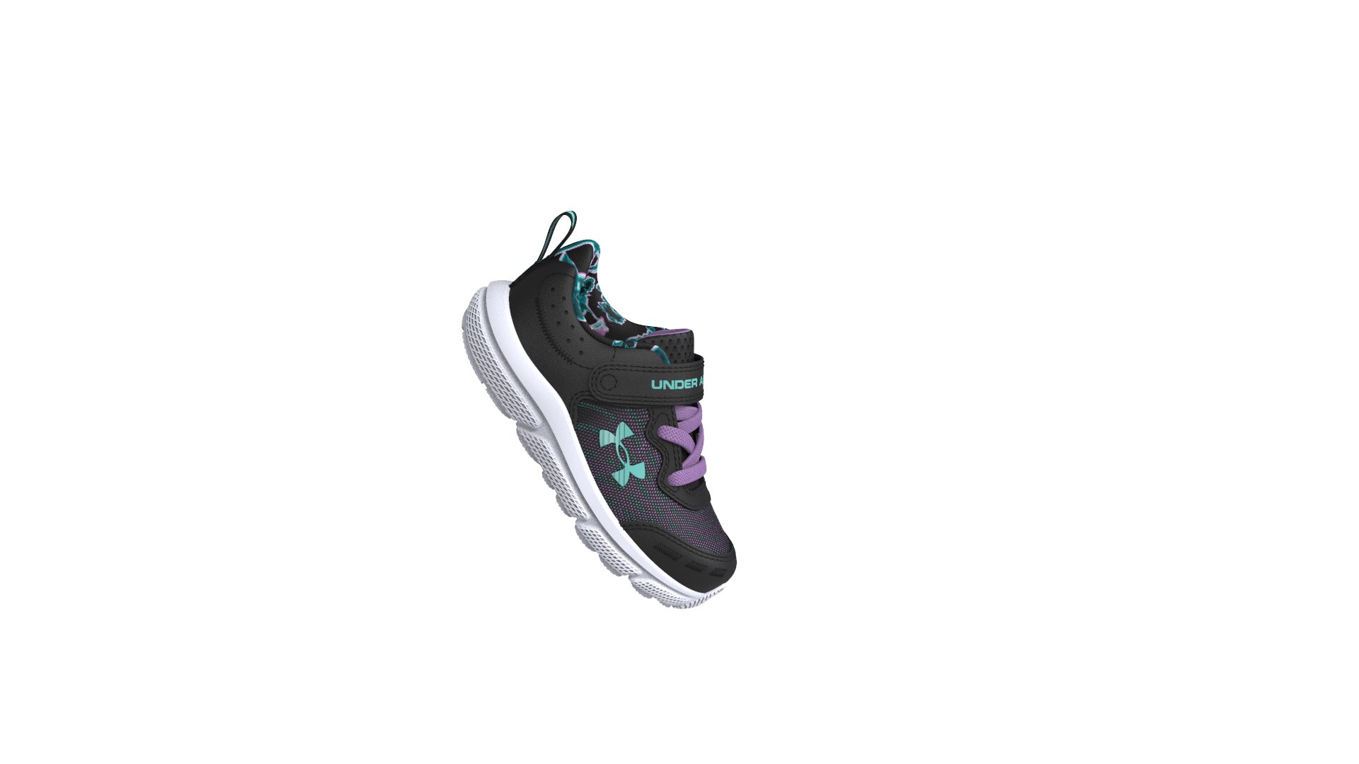 Girls' Infant UA Assert 10 AC Printed Running Shoes 2