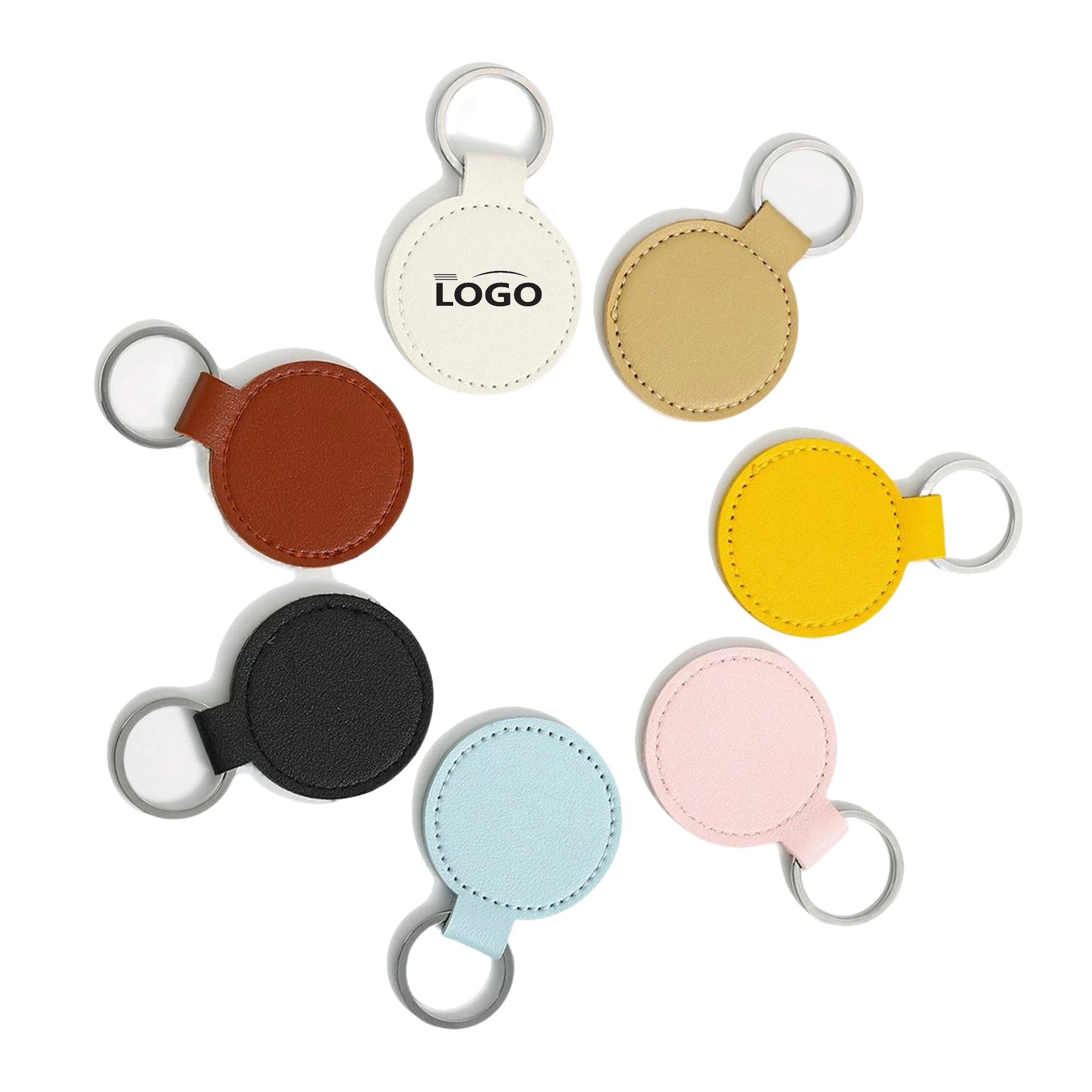 Keychain Vintage Round Car Bag Charm 2