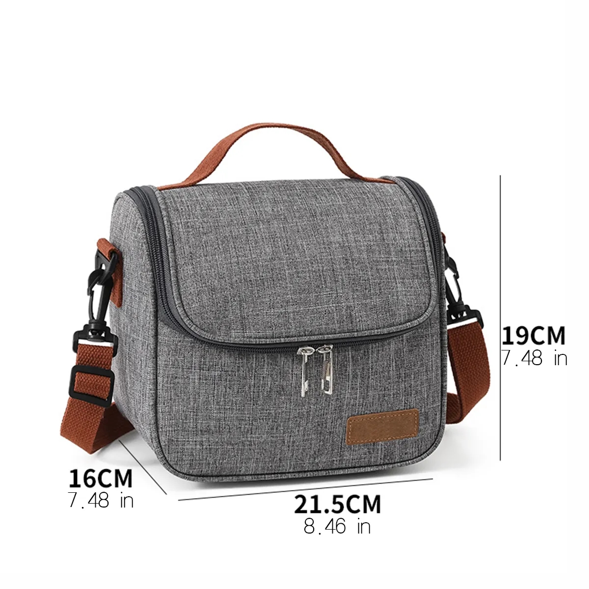 4 Styles Lunch Insulated Cooler Bags Picnic Outdoor Handbag 6