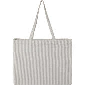 Striped Pacific Recycled Cotton Shopper Tote 60