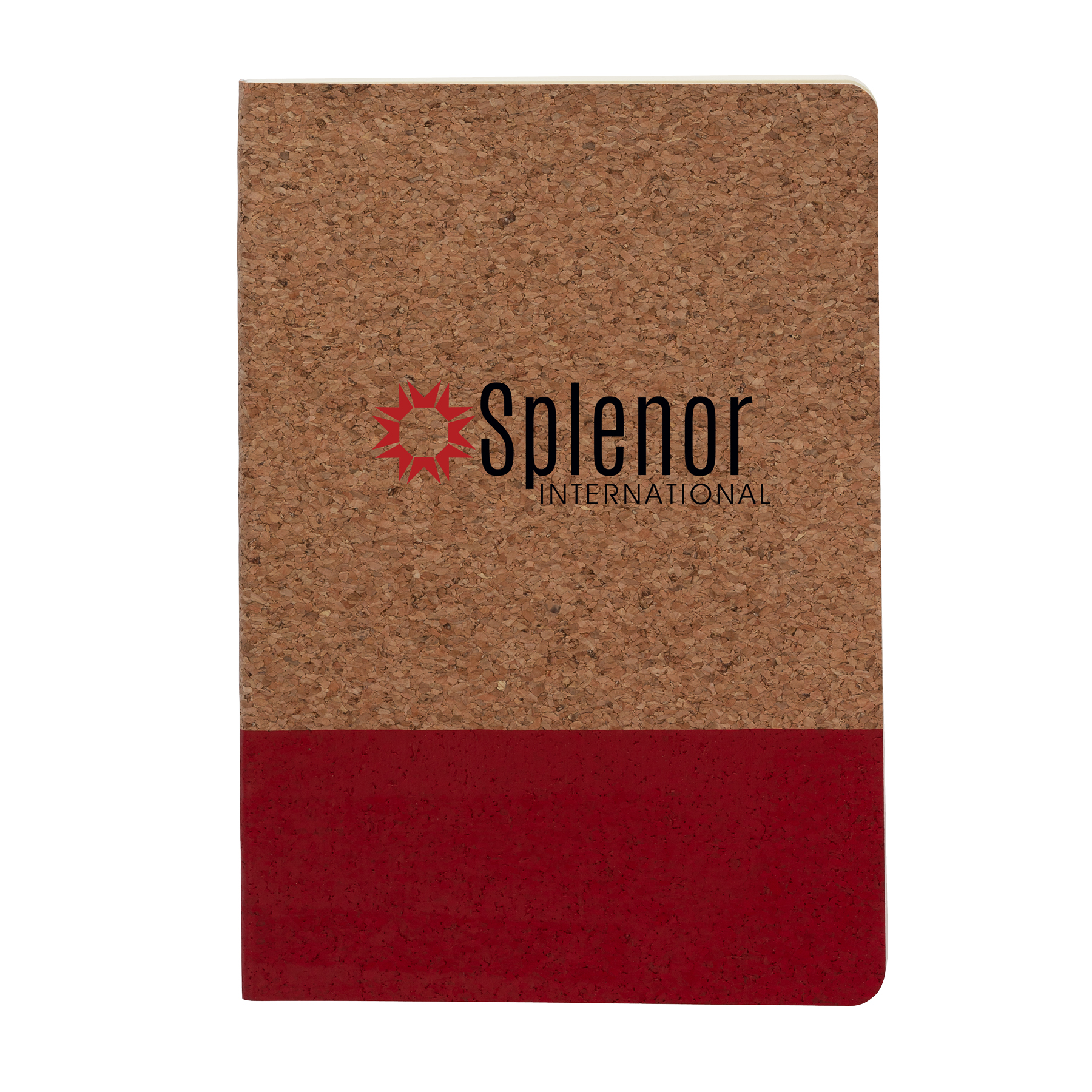 Boardwalk Two-Tone Cork Junior Notebook 3