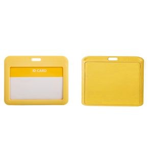 Plastic Portrait Lanyard Card Holder 19