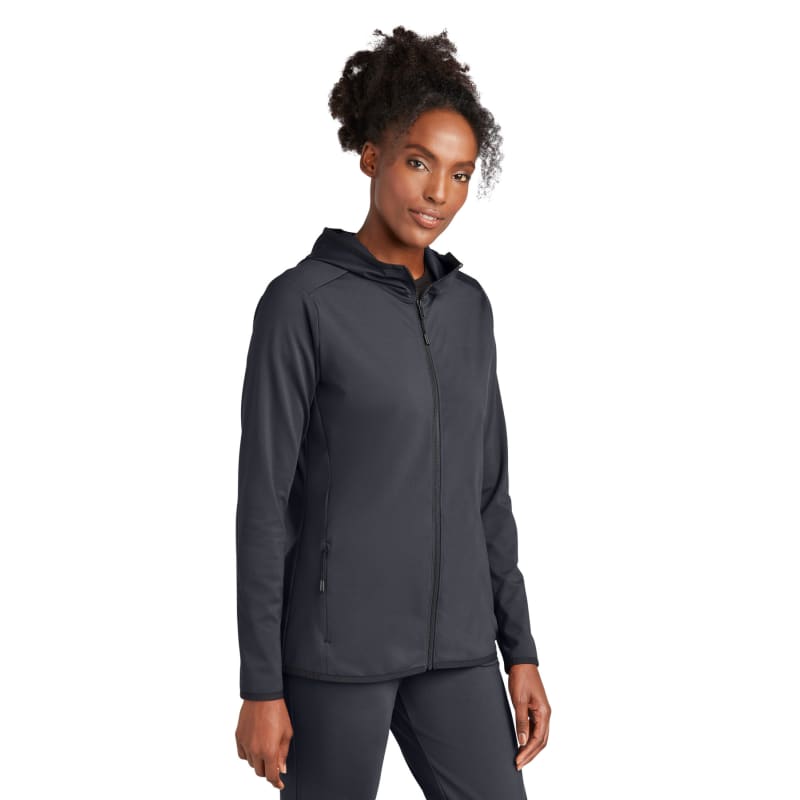 Sport-Tek Women's Circuit Hooded Full-Zip 6