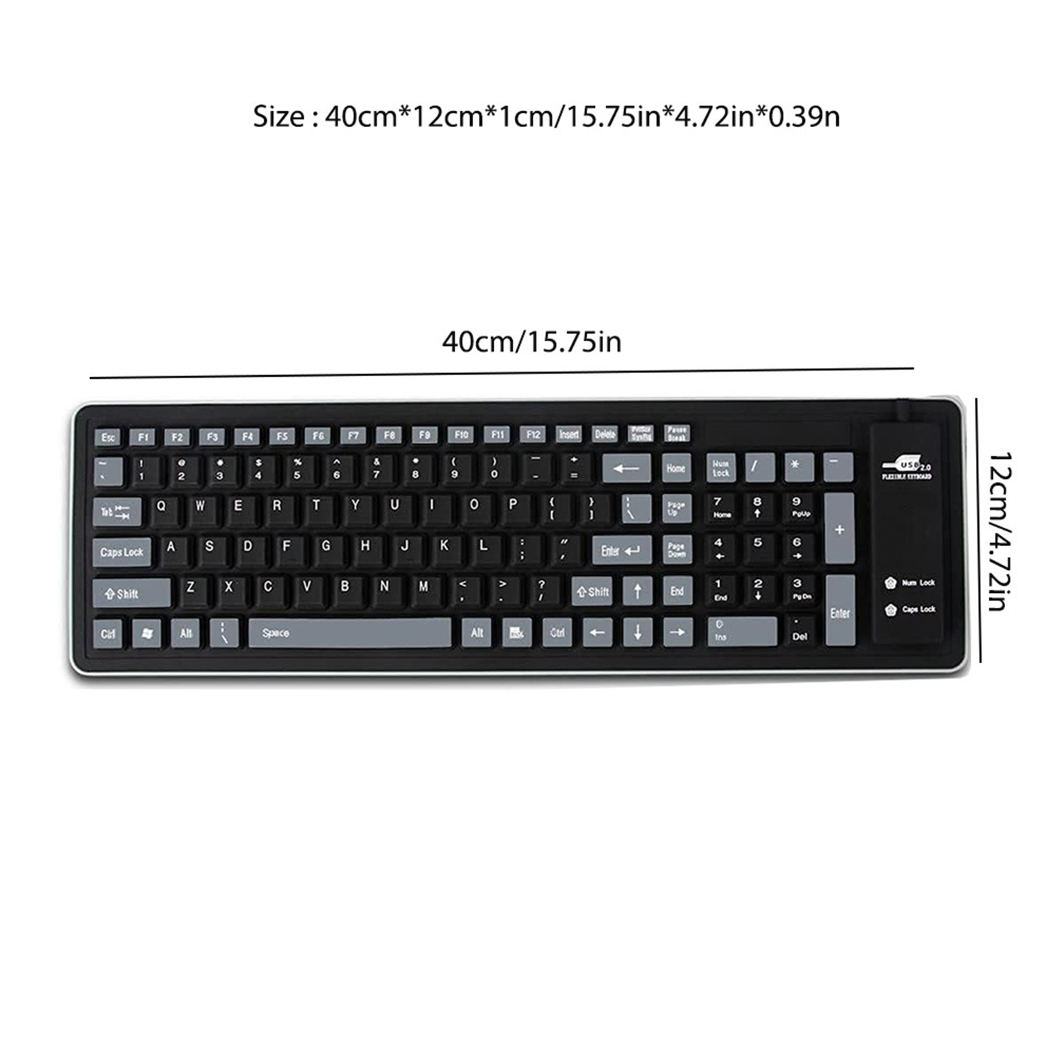 Foldable Silicone Keyboard 2