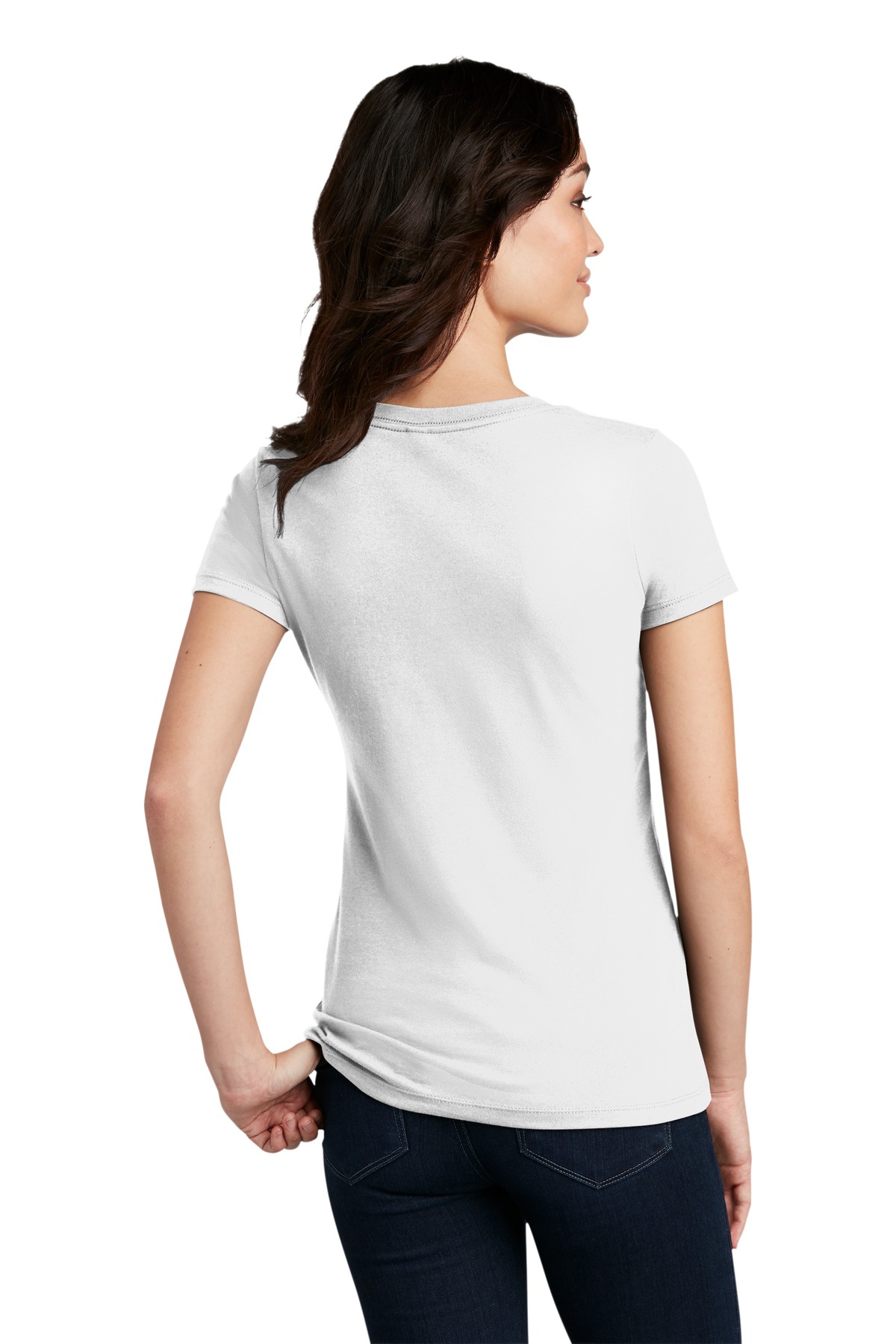 District® Women's Perfect Blend CVC Tee 45