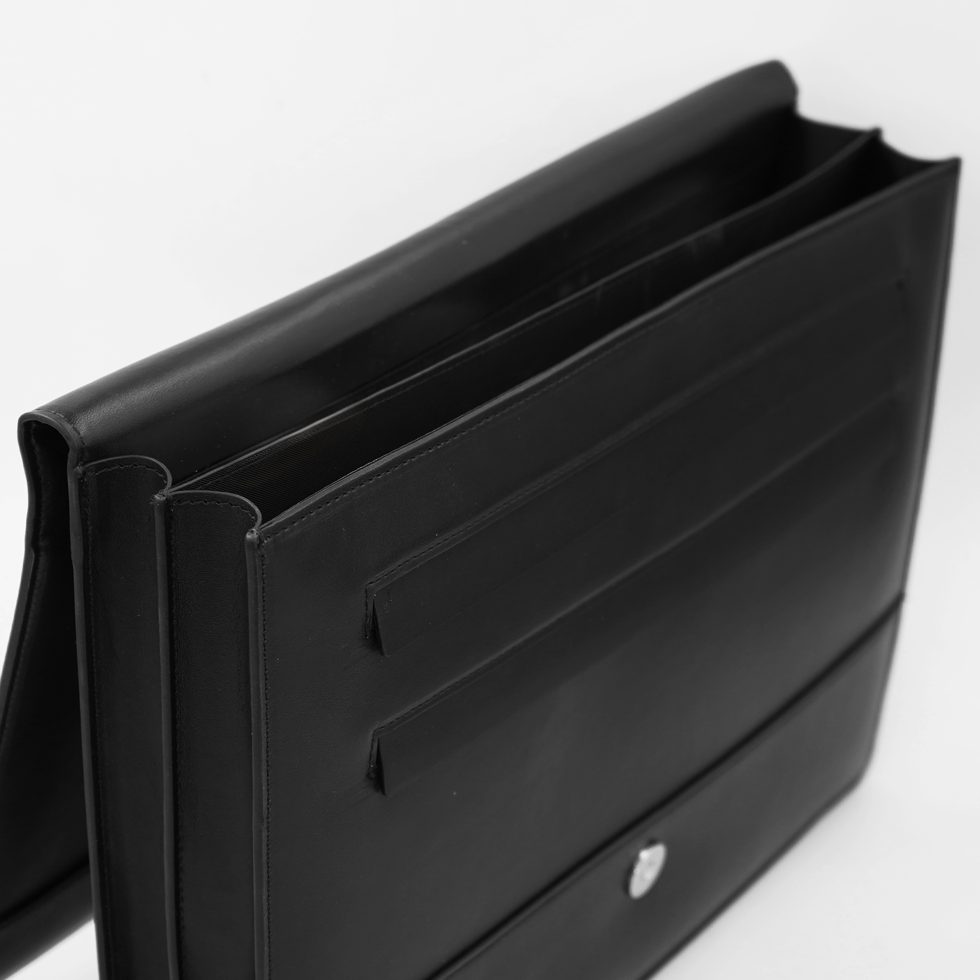 Pu Simple Retro File Bag 2