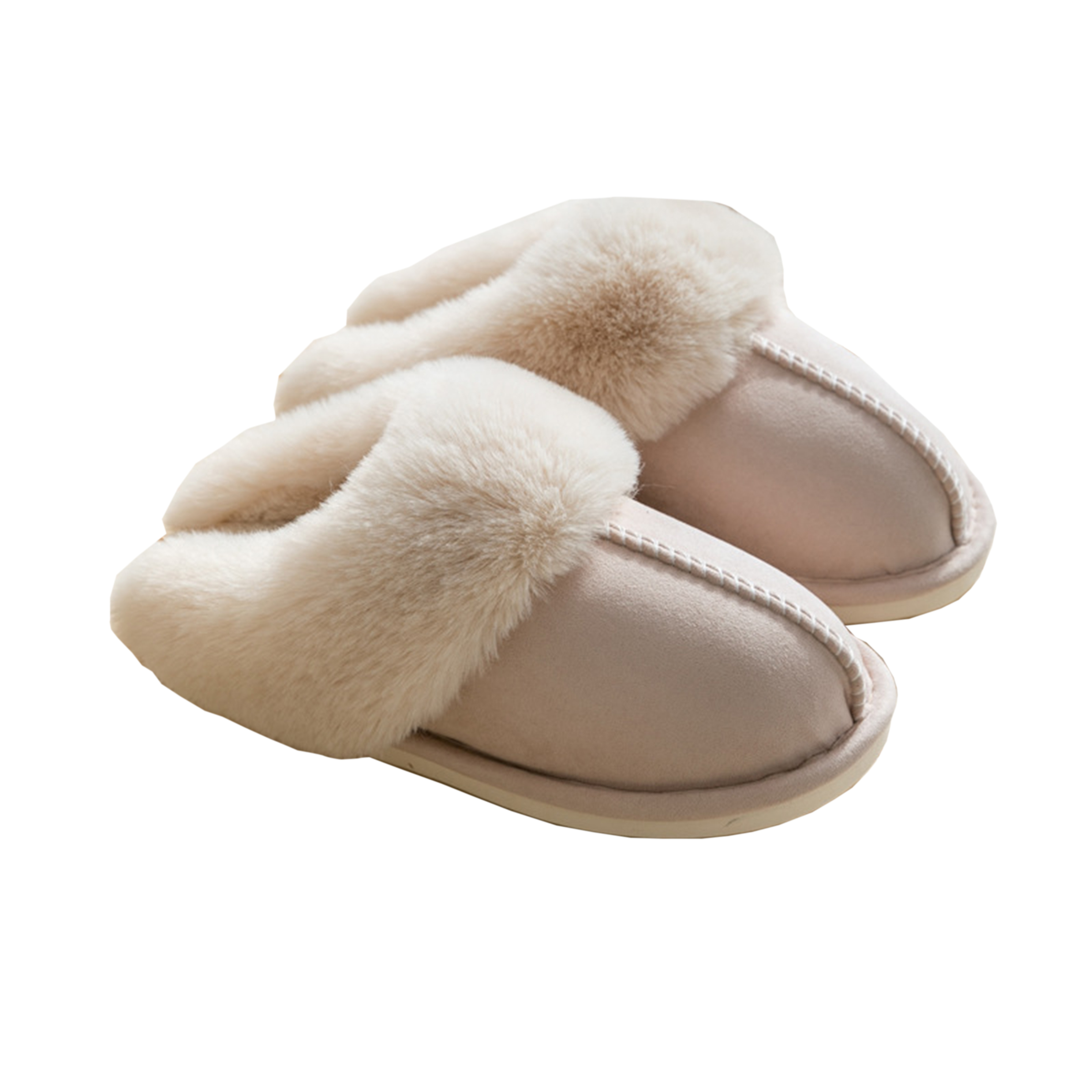 Suede Indoor And Outdoor Warm Slippers 7