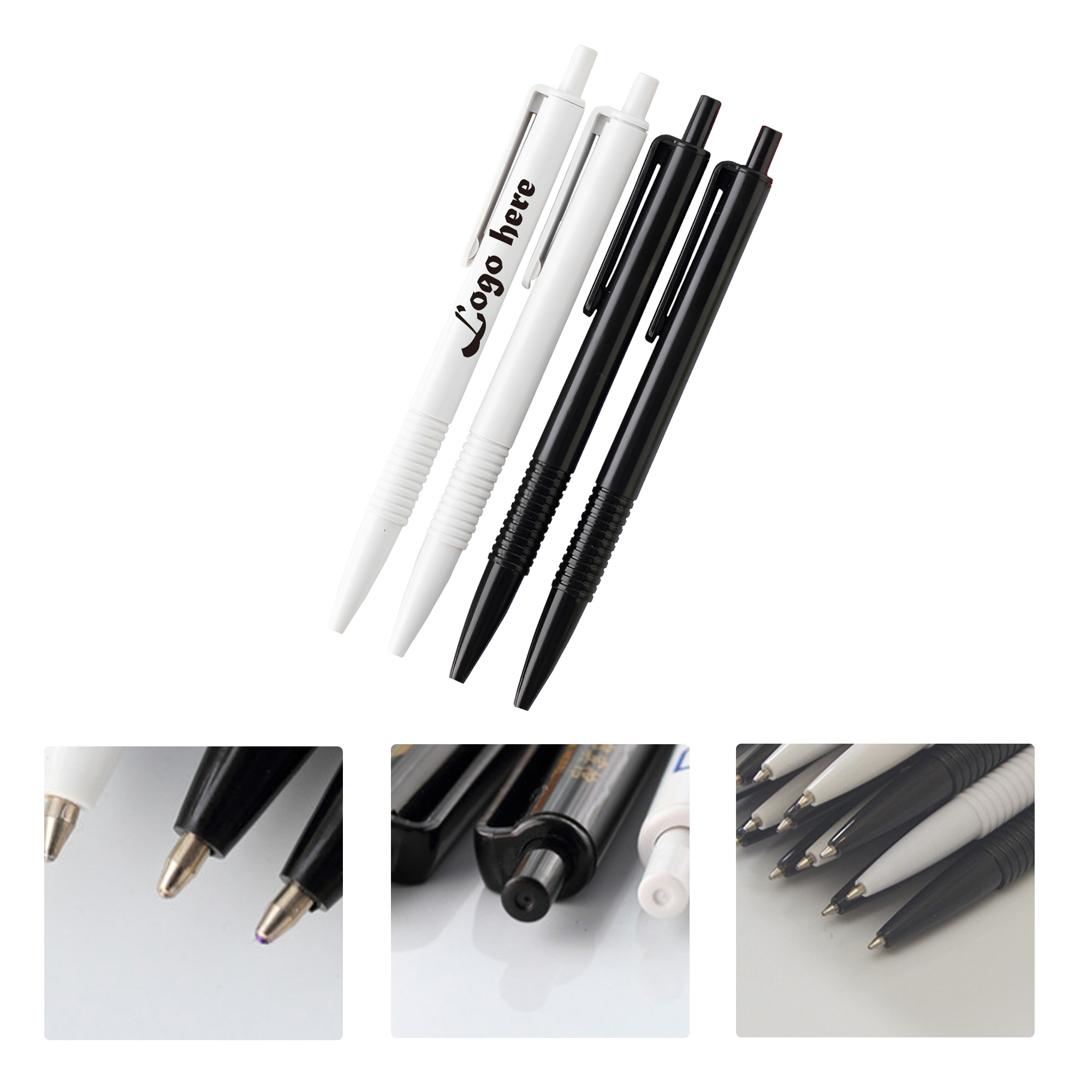 MOQ50 Hotel Retractable Ballpoint Pen Customization 1