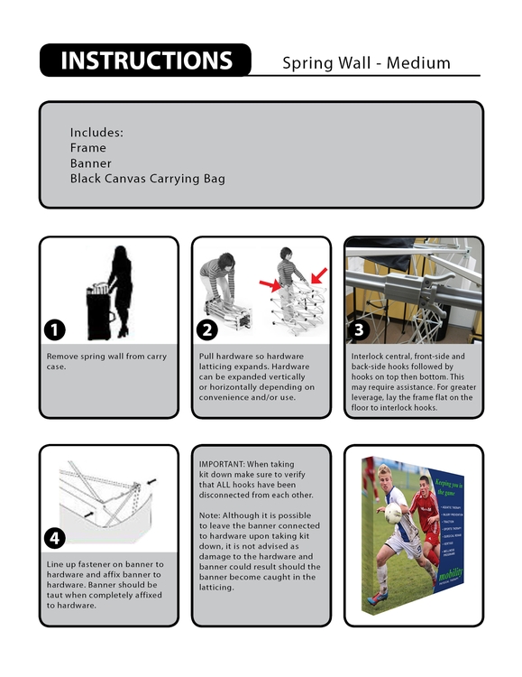 Spring Wall - Medium Replacement Banner 2