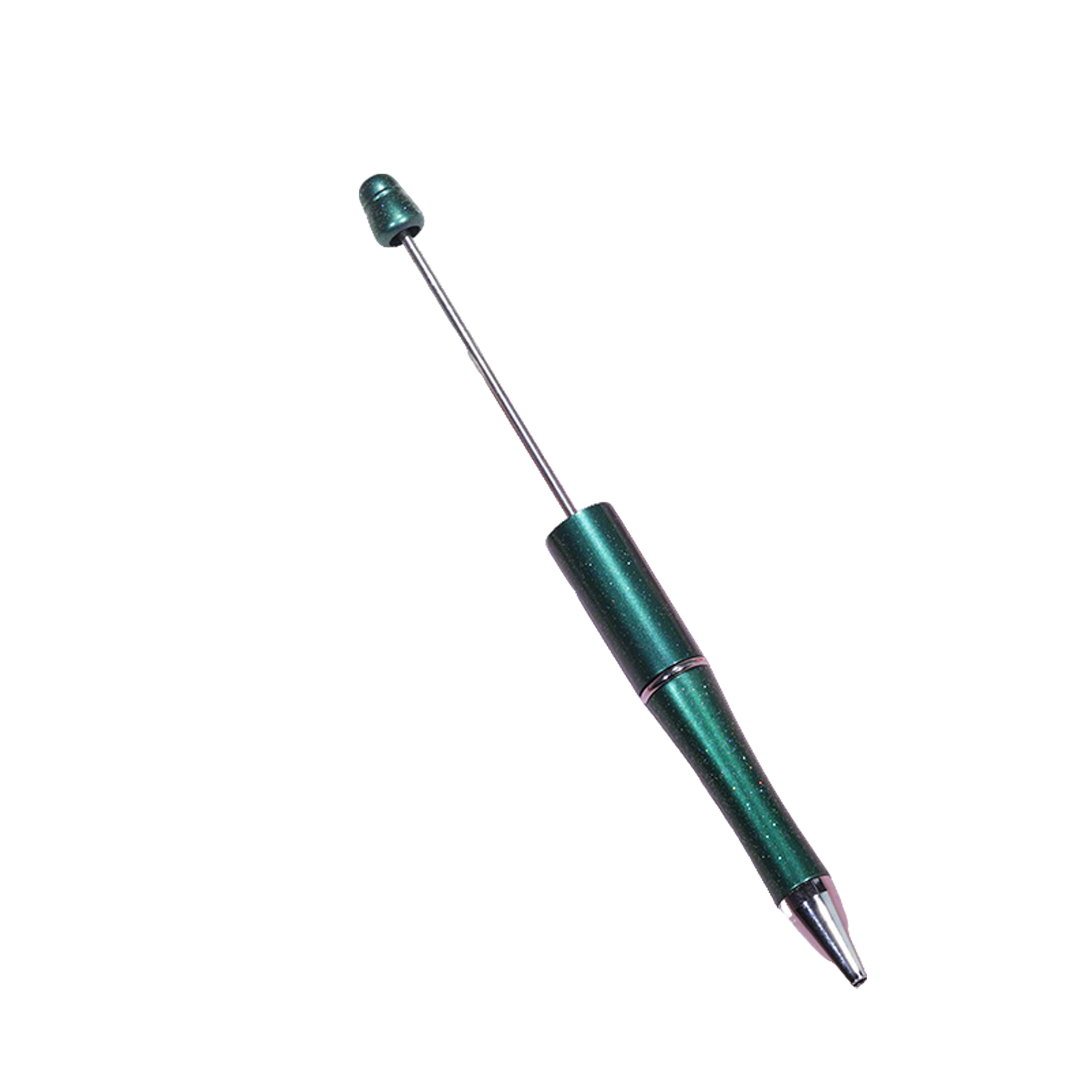 Plastic Metal Creative Ballpoint Pen For Do It Yourself Bead Attachment 5