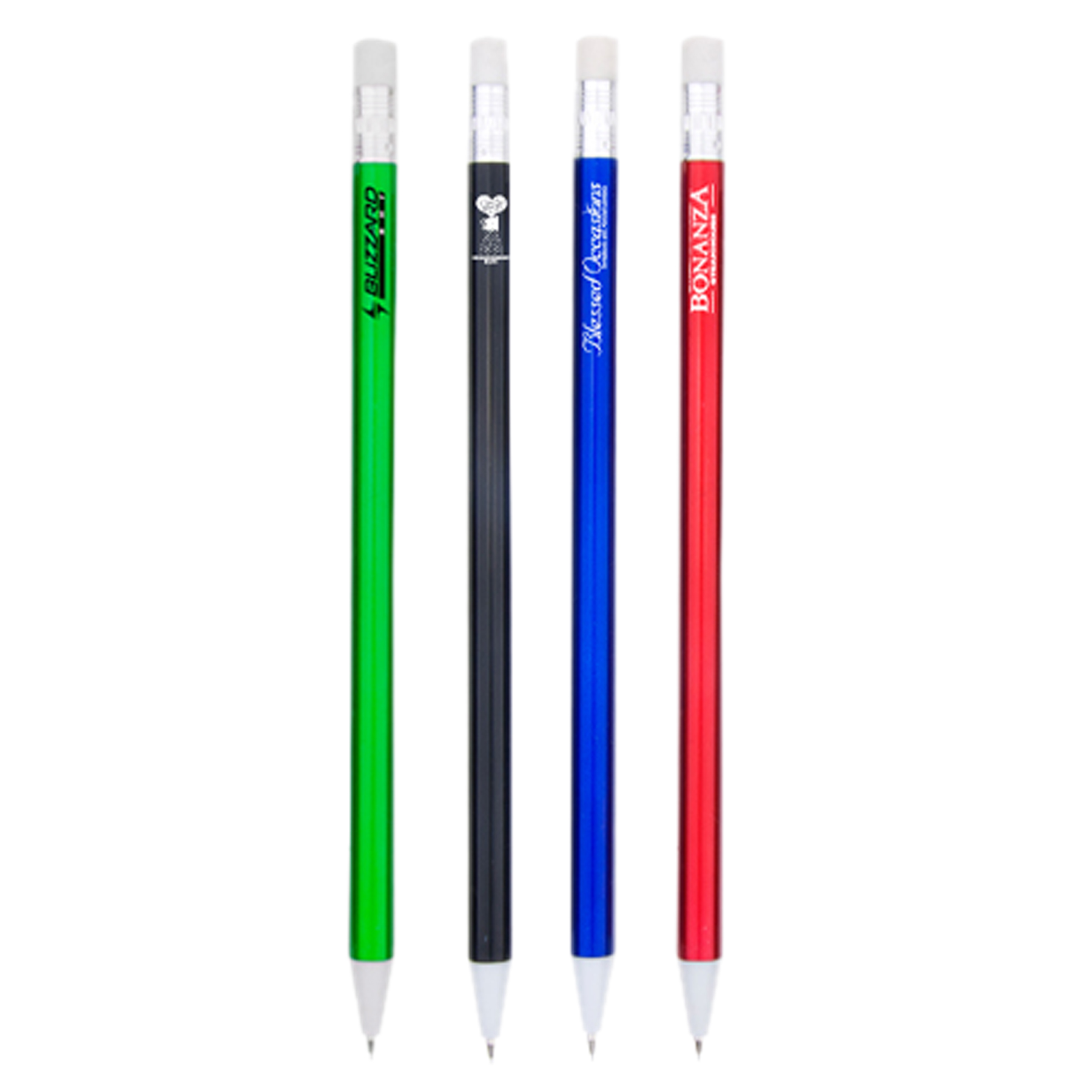Round click action mechanical pencil 7