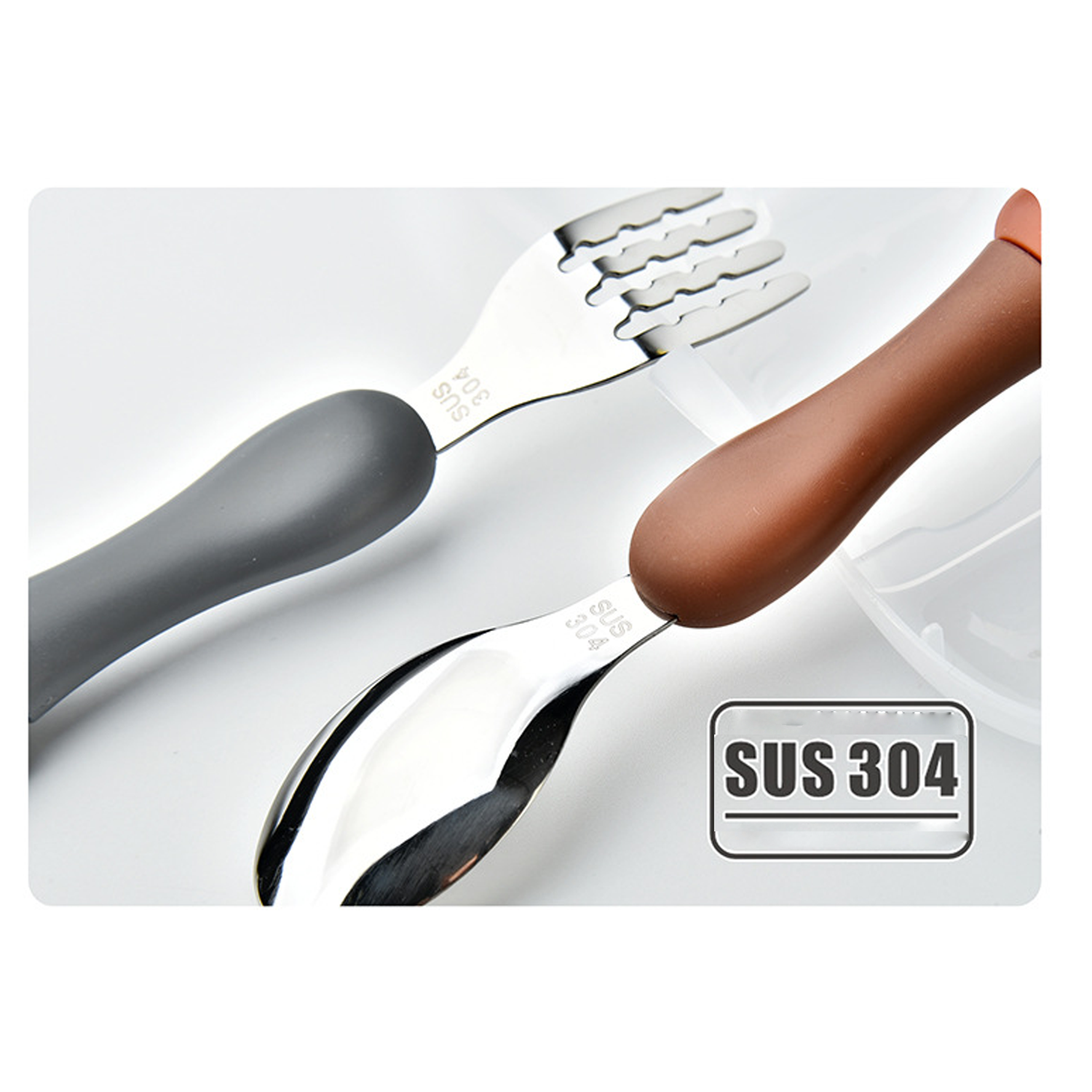 Kids Fork and Spoon Set 2