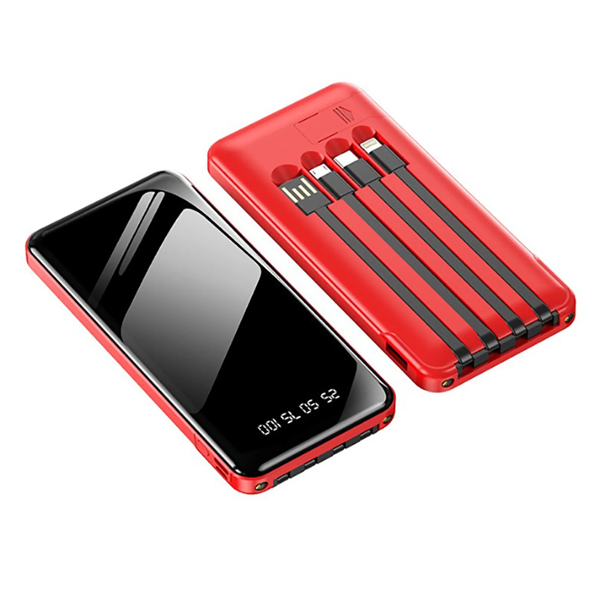 20000 mAh 4 Charging Cable Power Bank 3