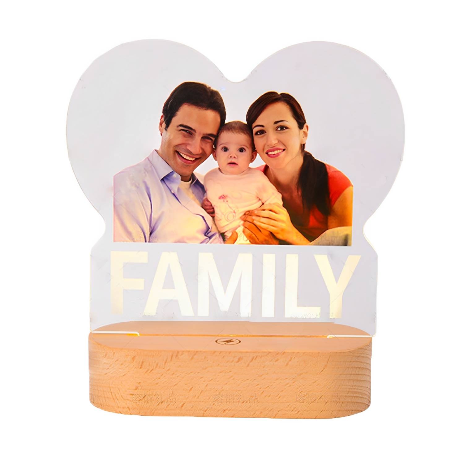 Customized Acrylic LED Night Light Ornament 2