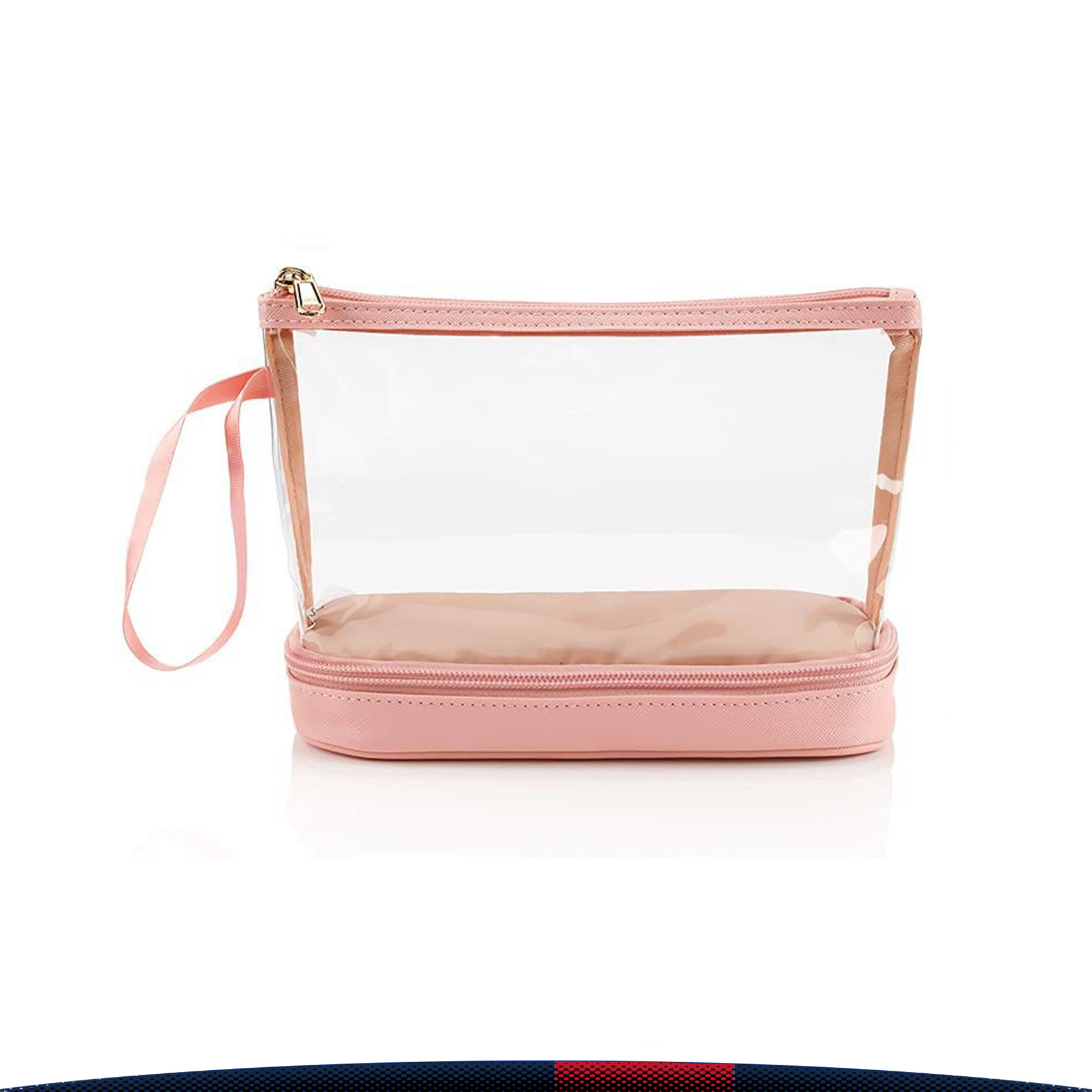 Double Layer Transparent Makeup Bag 5