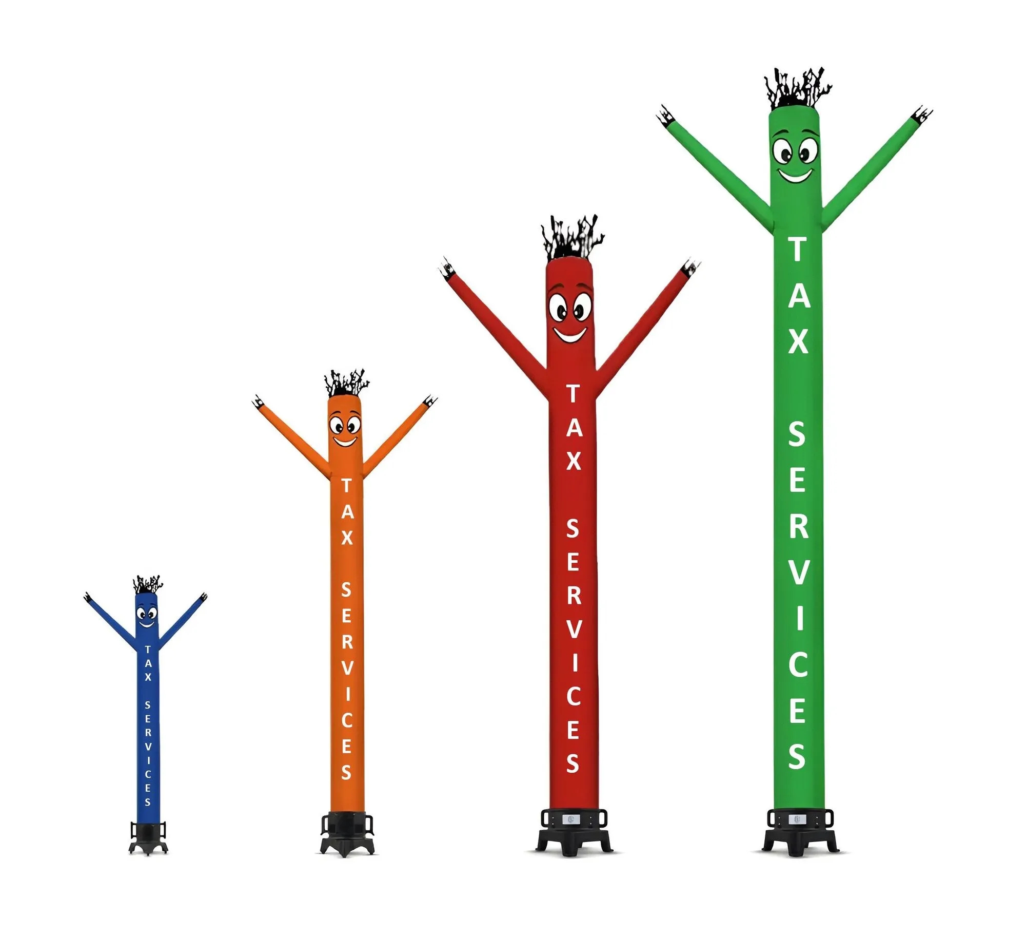 Tax Services Inflatable Tube Man with Blower 5