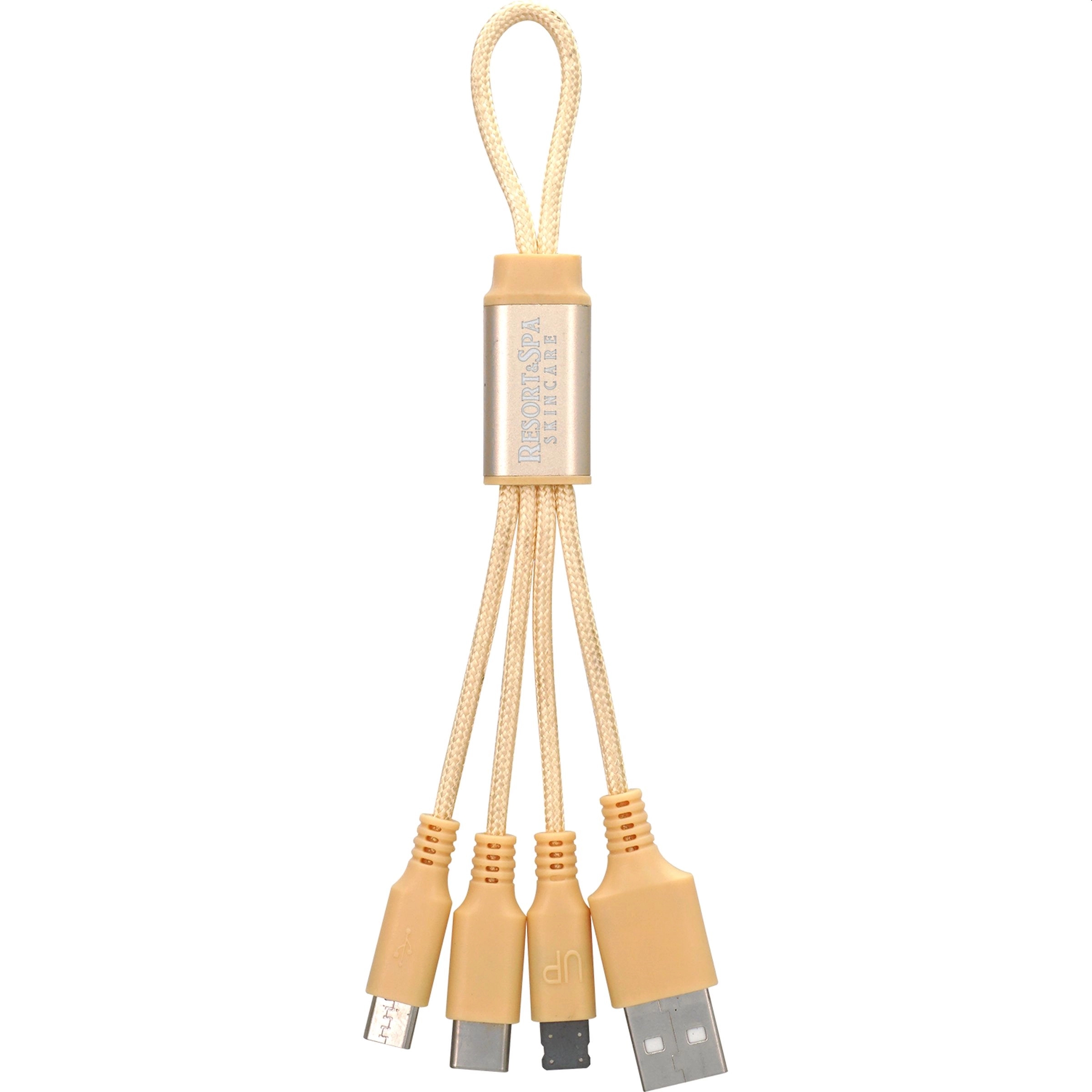 Metallic Loop 3-in-1 Cable with Type C USB 14