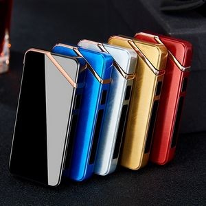 Triangle Cap Dual E Arc Lighter 13