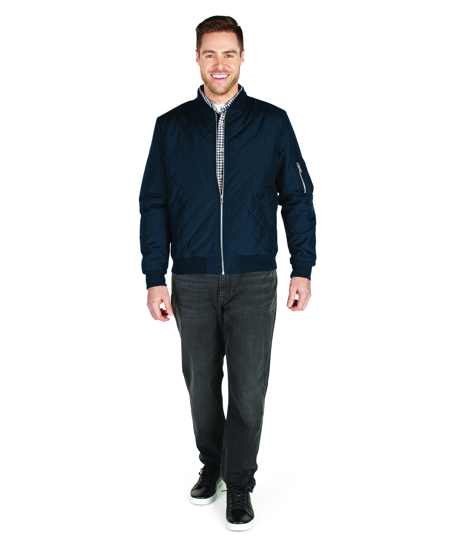 Men's Quilted Boston Flight Jacket 33