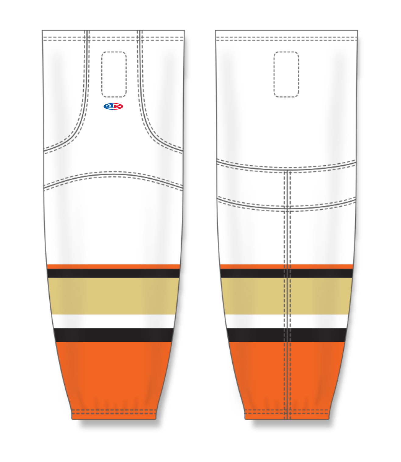 Cut & Sew Pro Hockey Socks HS2100-G148 3