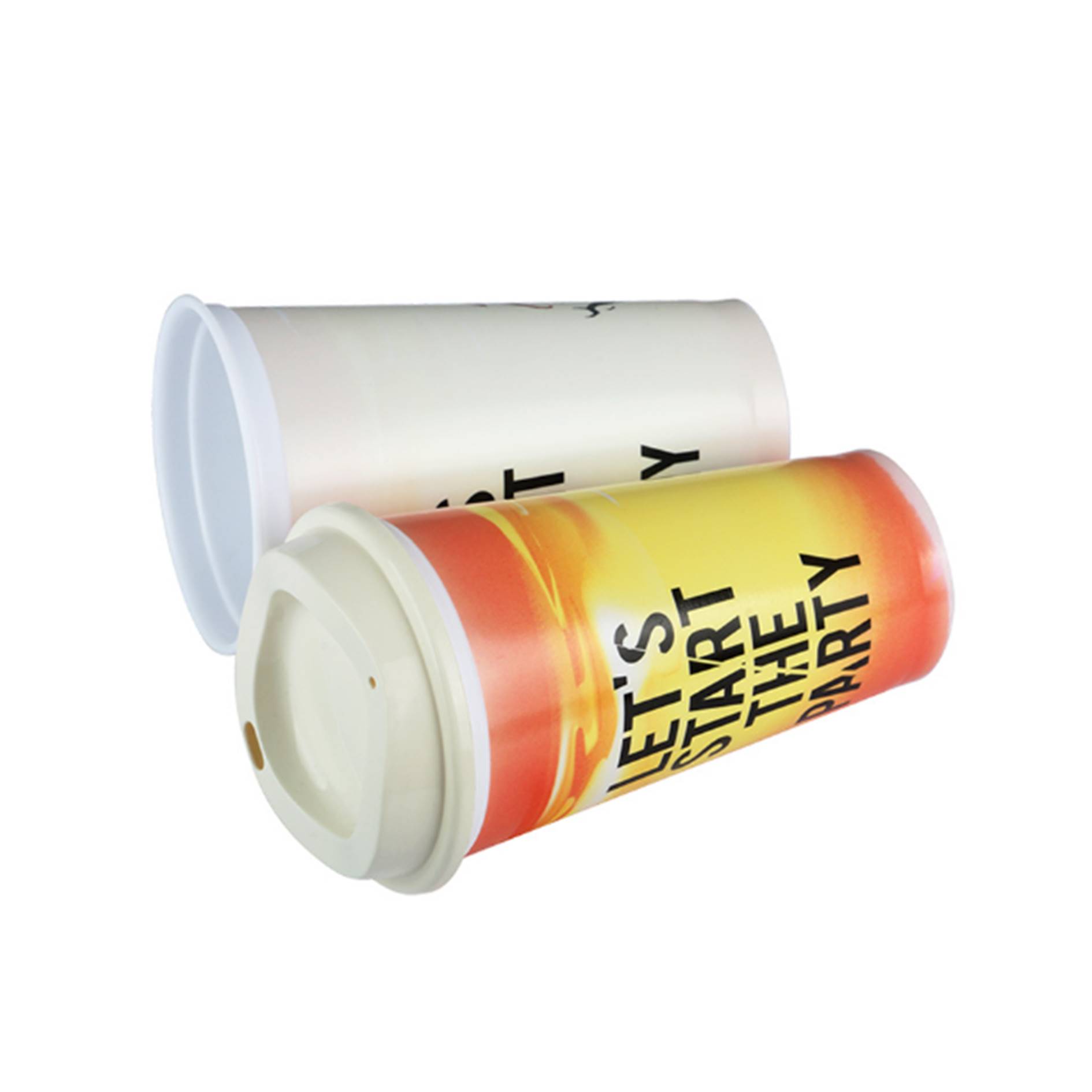 17oz. Plastic Cold Color Changing Cup With Lid 4