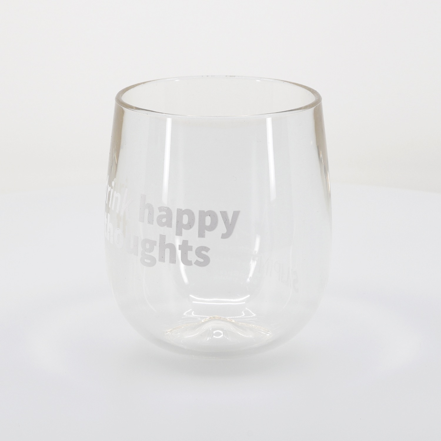 Silipint® Clear Stemless Wine Glass - 12 oz. 33
