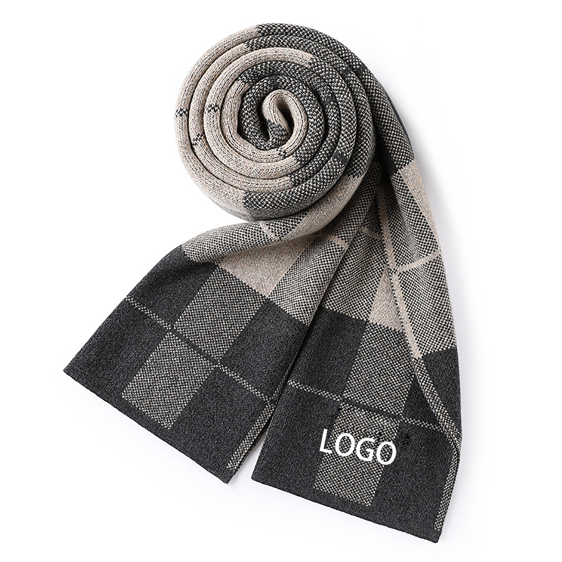 Cashmere Men's Winter Scarf 2