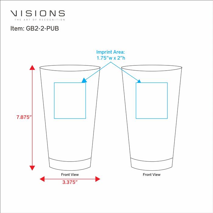 Pub Glasses Easy Carry Box 6