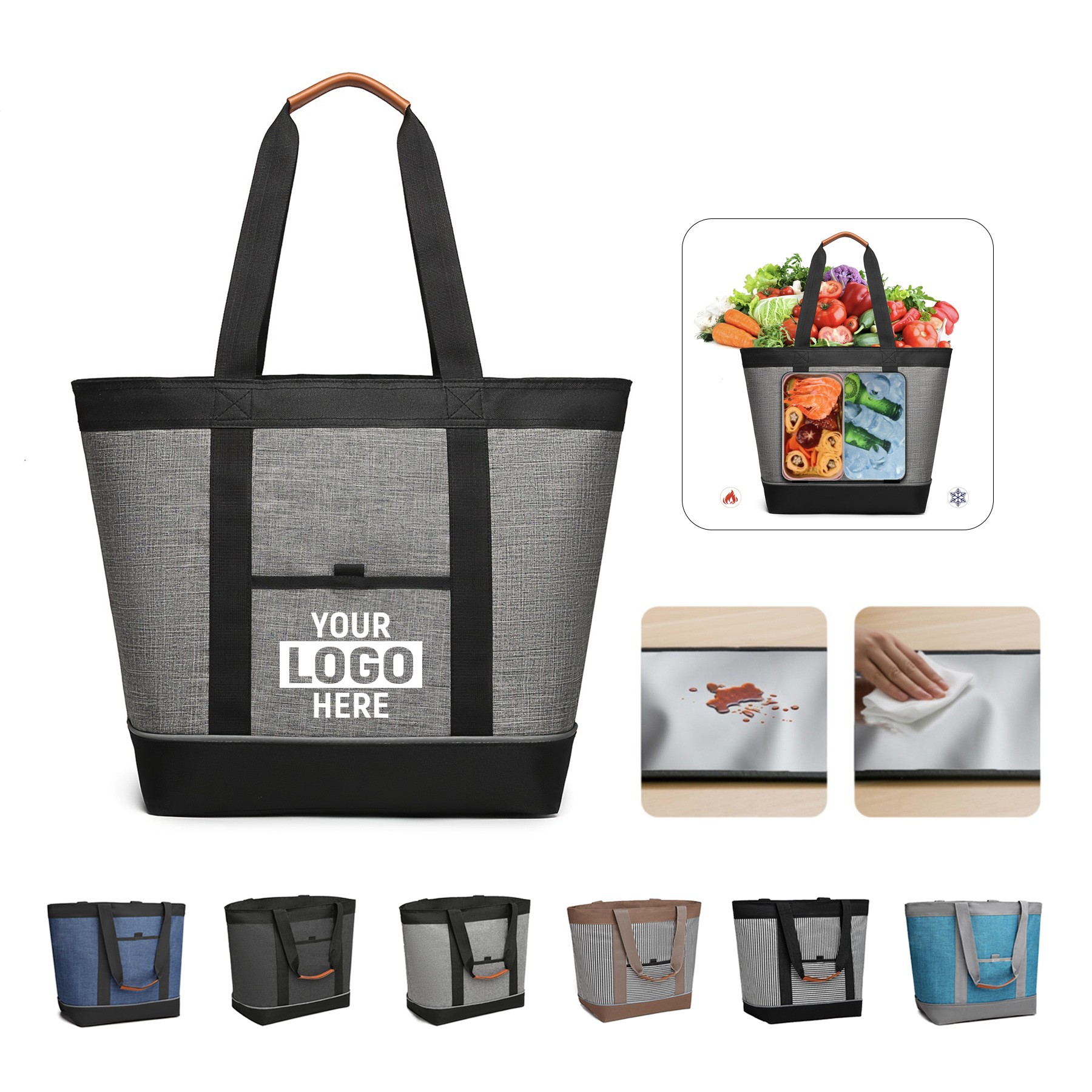 Portable Insulated Cooler Bag