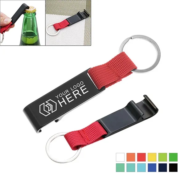 Aluminum Bottle Opener with Key Ring 3