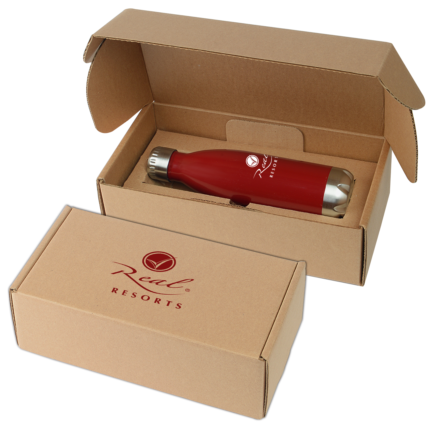 17 Oz. Cascade Stainless Steel Bottle w/Gift Box