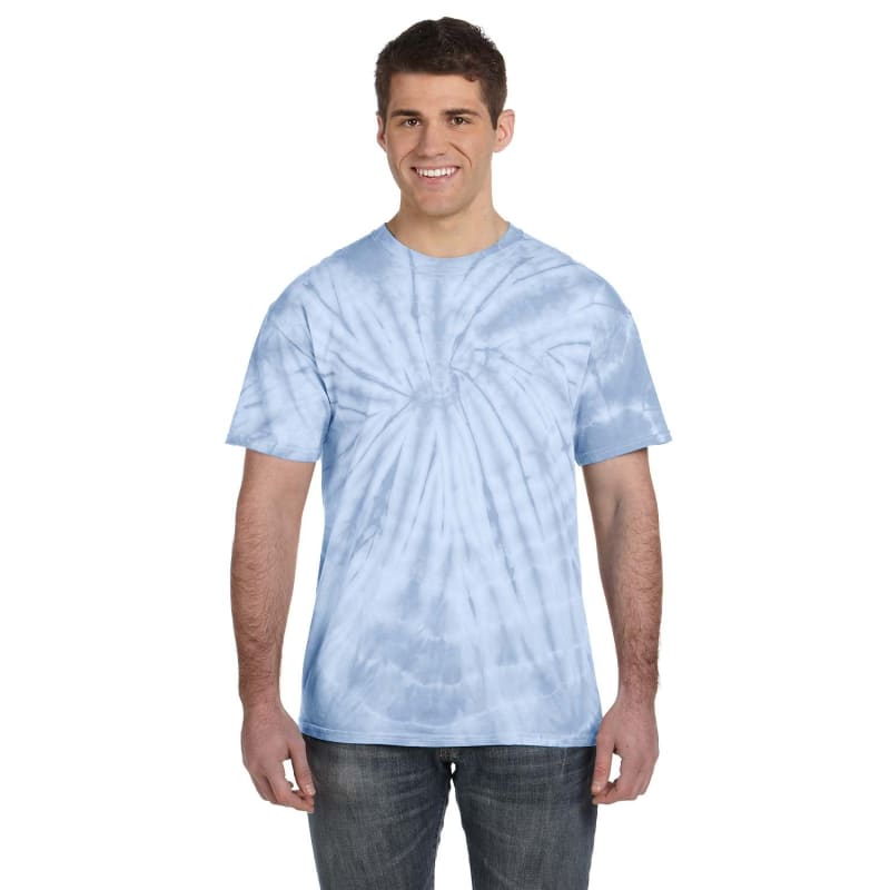 Tie-Dye Adult 5.4 Oz. 100% Cotton Spider T-Shirt 10