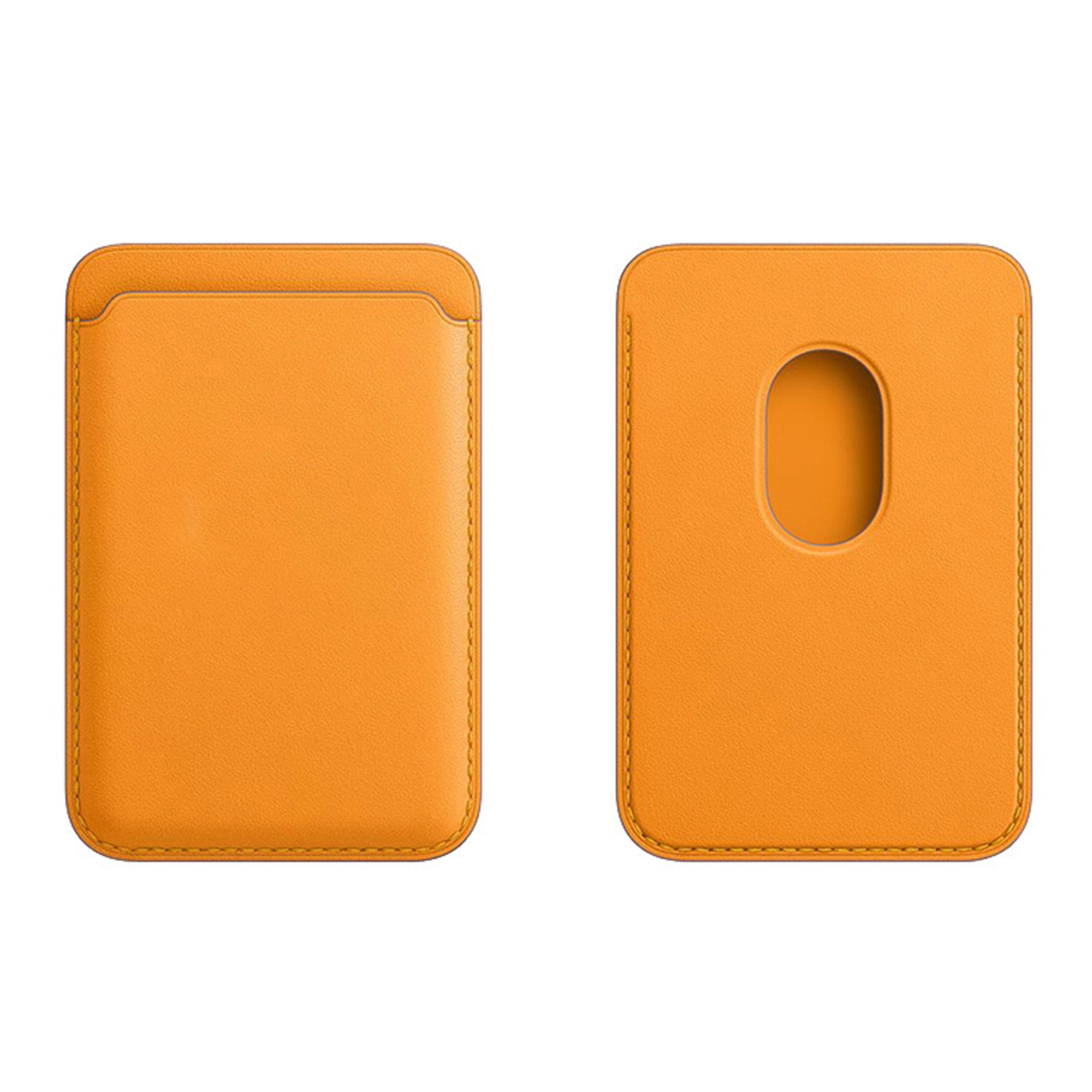 PU Leather Magsaf Phone Wallet Magnetic Card Holder 4