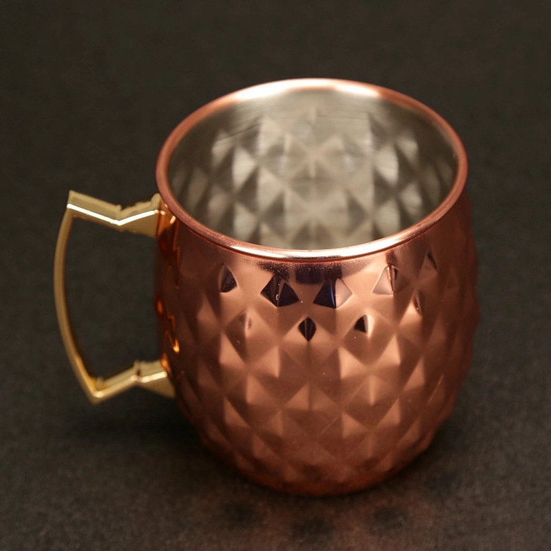 Custom 17 oz Stainless Steel Moscow Mule Mug 7