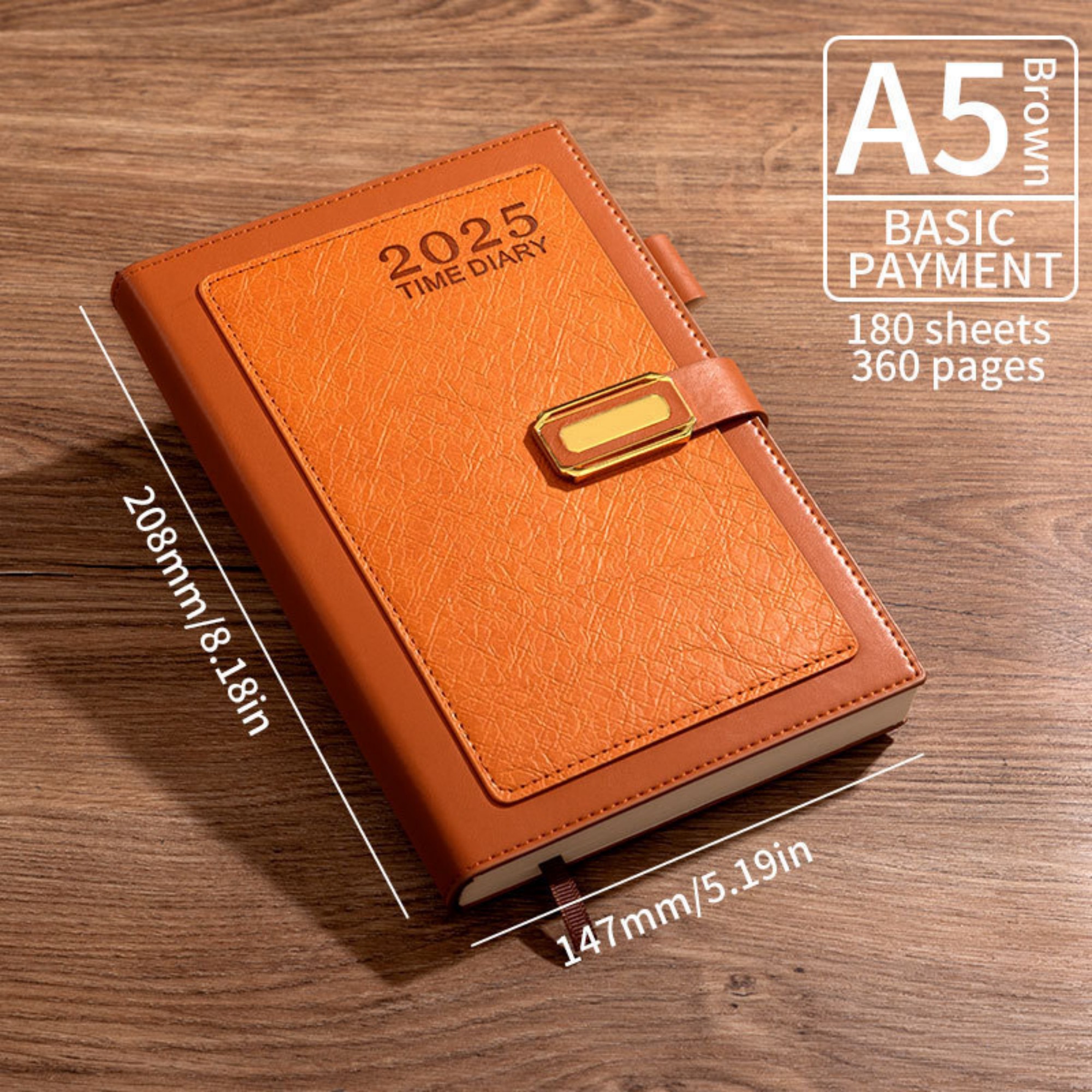 2025 A5 Daily Planner 4