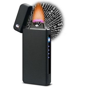 Arc Flame Lighter With Love Message Shadow And USB Charging 33