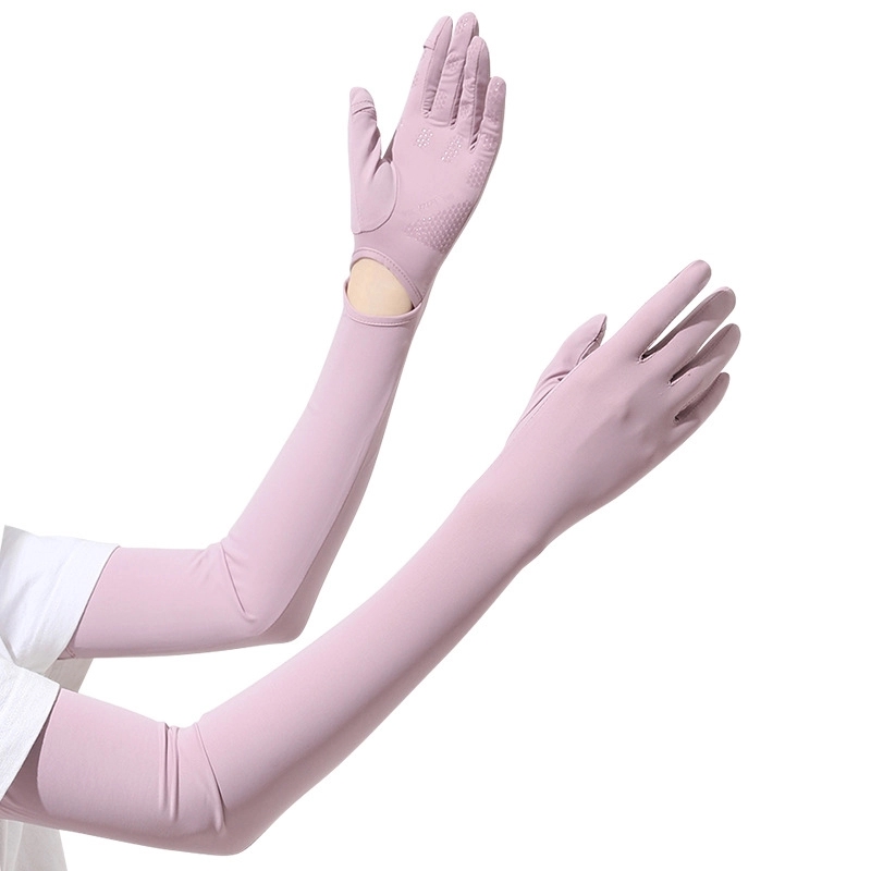 Sun Protection Sunscreen Arm Ice Silk Cooling Sleeves 4