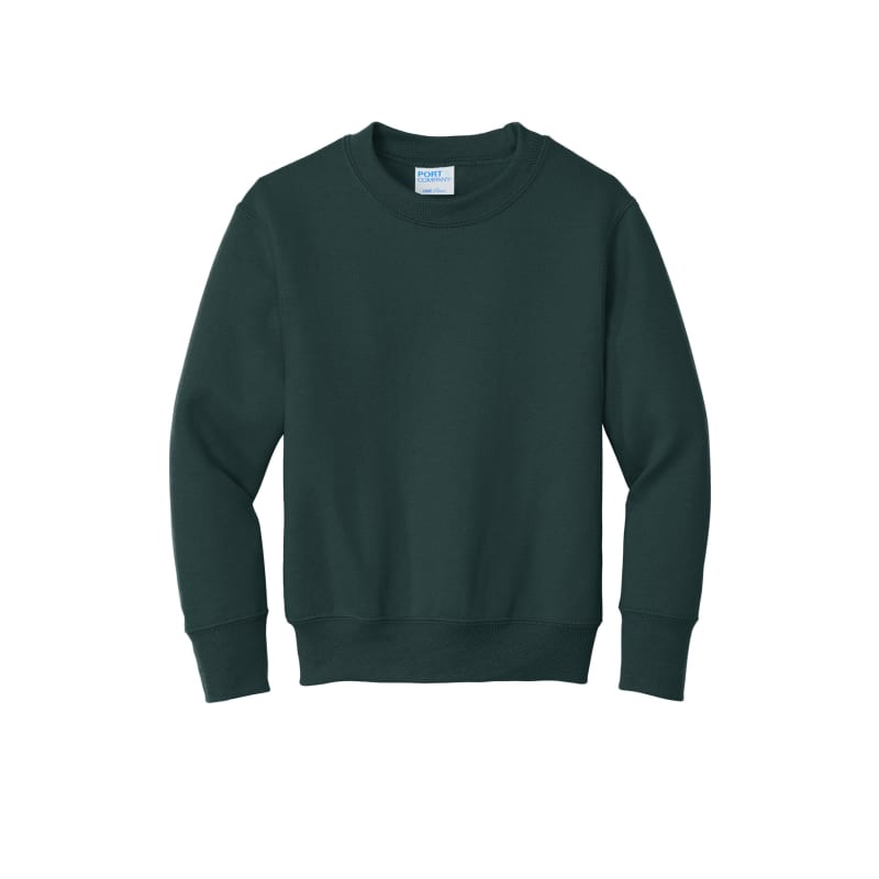 Port & Company Youth Core Fleece Crewneck Sweatshirt. 10