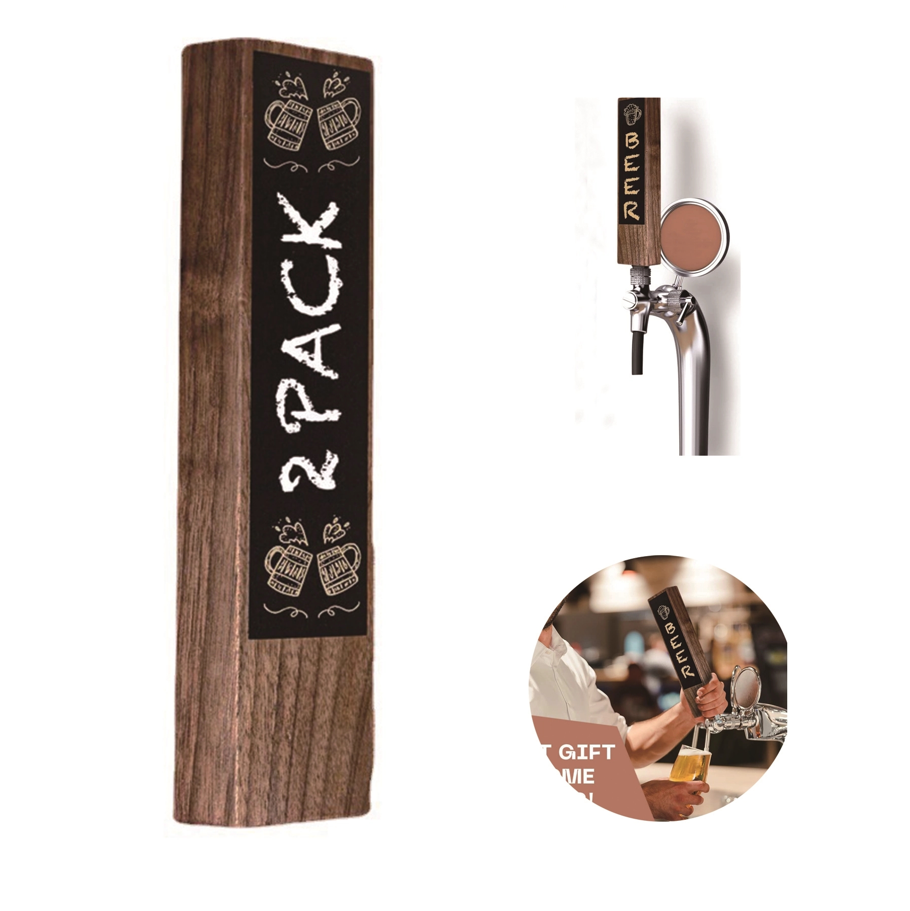 Chalkboard Beer Tap Handles 2