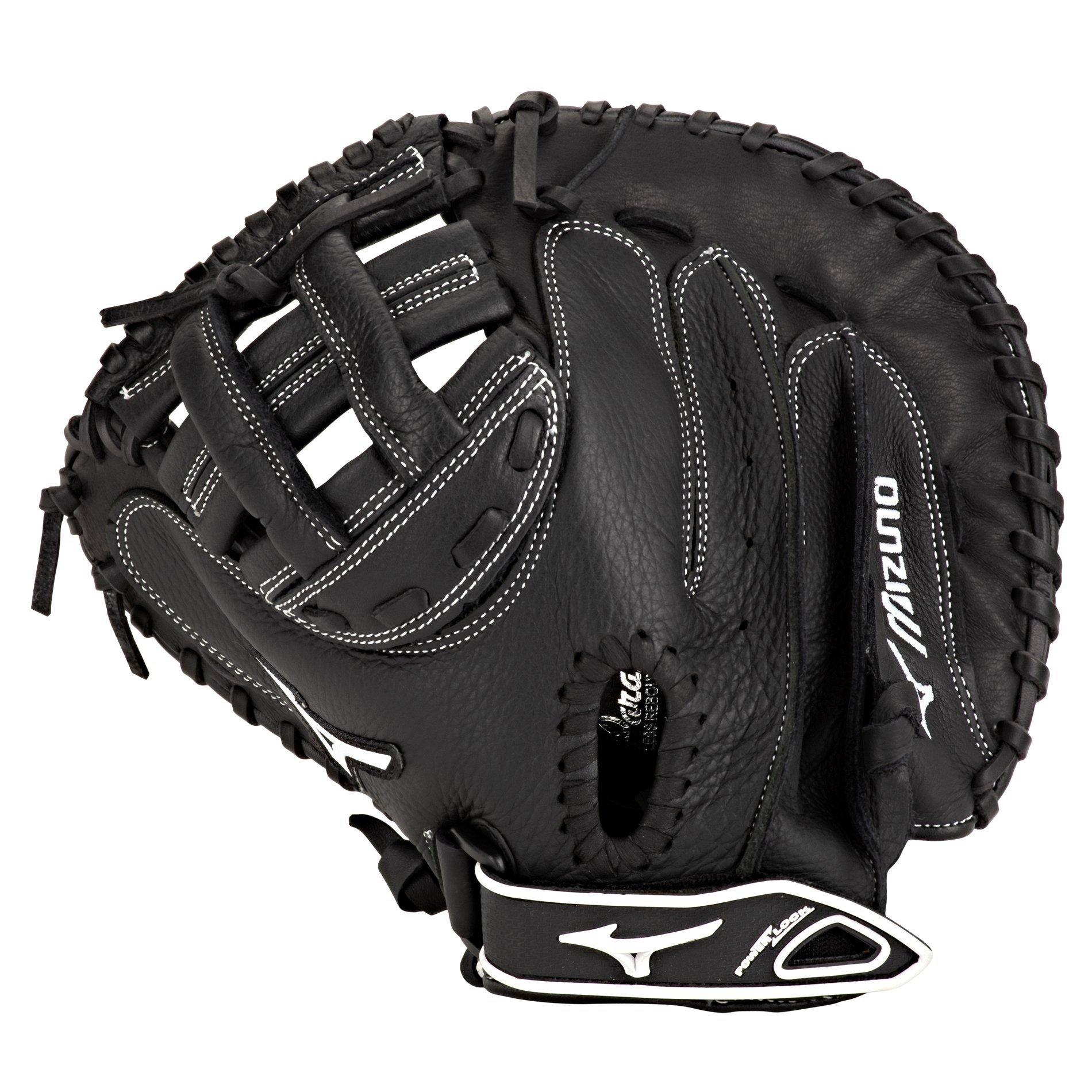 Prospect Series Youth Fastpitch Catcher's Mitt 32.5", H Web, ButterSoft Palm Liner, Full Grain Leat 6