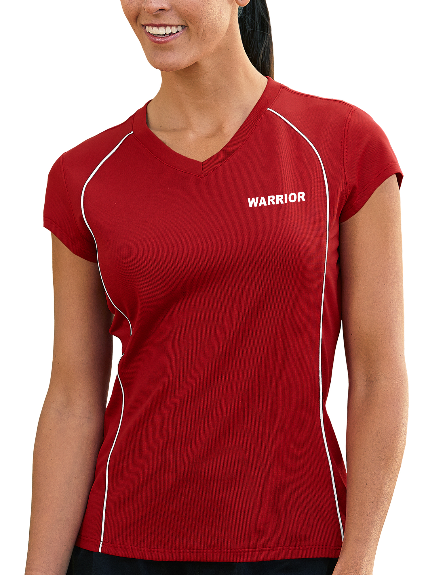 Ladies' Warrior Micro Pique Tee Shirt 2