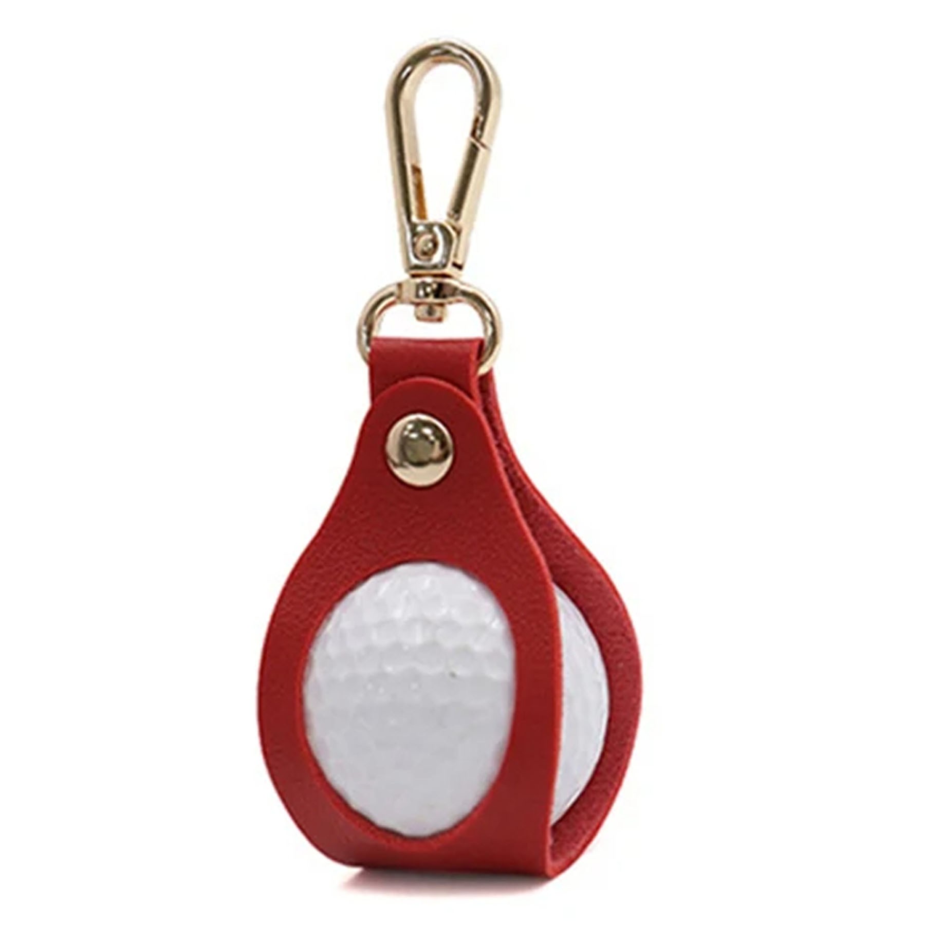 PU Leather Golf Ball Pouch 3