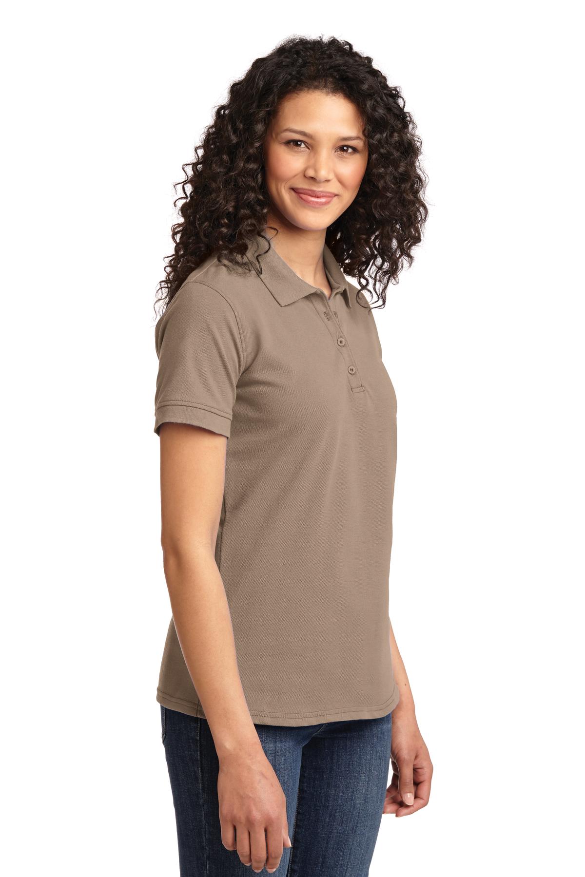 Port & Co Women's Core Blend Pique Polo. LKP155 91