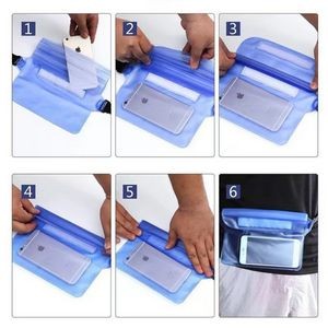 Waterproof Fanny Pack For Phone Passport Wallet Purse With Waist Strap 3