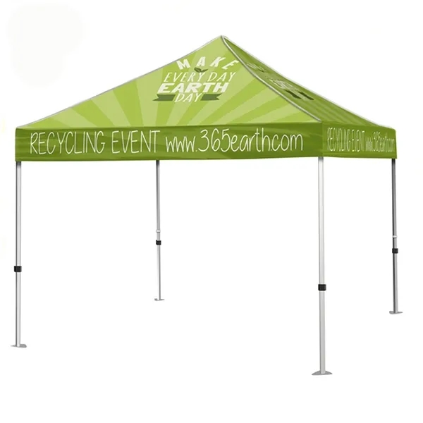 Outdoor Easy Pop Up 10ft x 10ft Canopy Tent with Sublimation 2