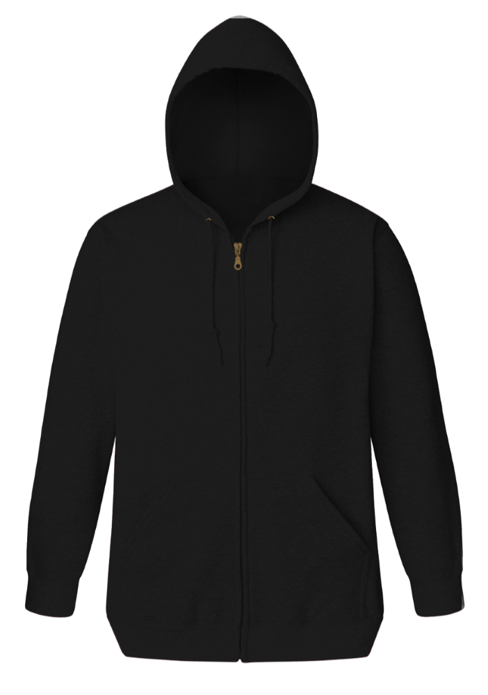 Adult Zip Front Hoodie 60