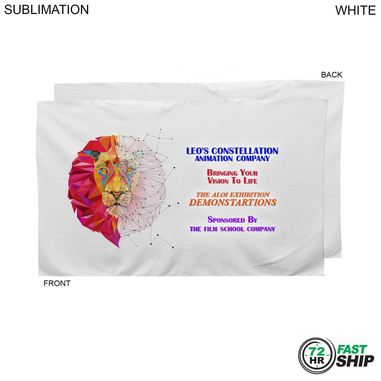 72 Hr Fast Ship - Plush and Soft White Velour Terry Cotton Blend Hand, Sports Towel, 15x25 4