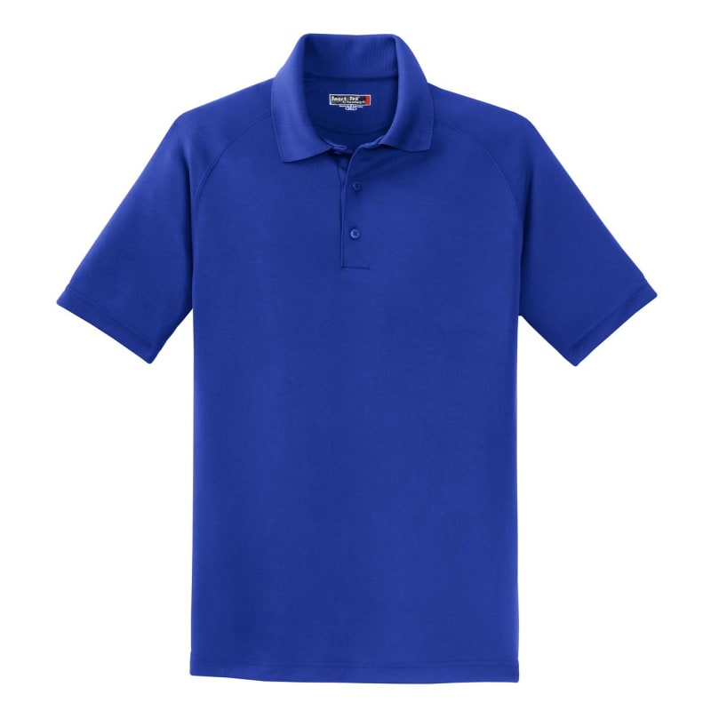 Sport-Tek Dry Zone Raglan Polo. 35
