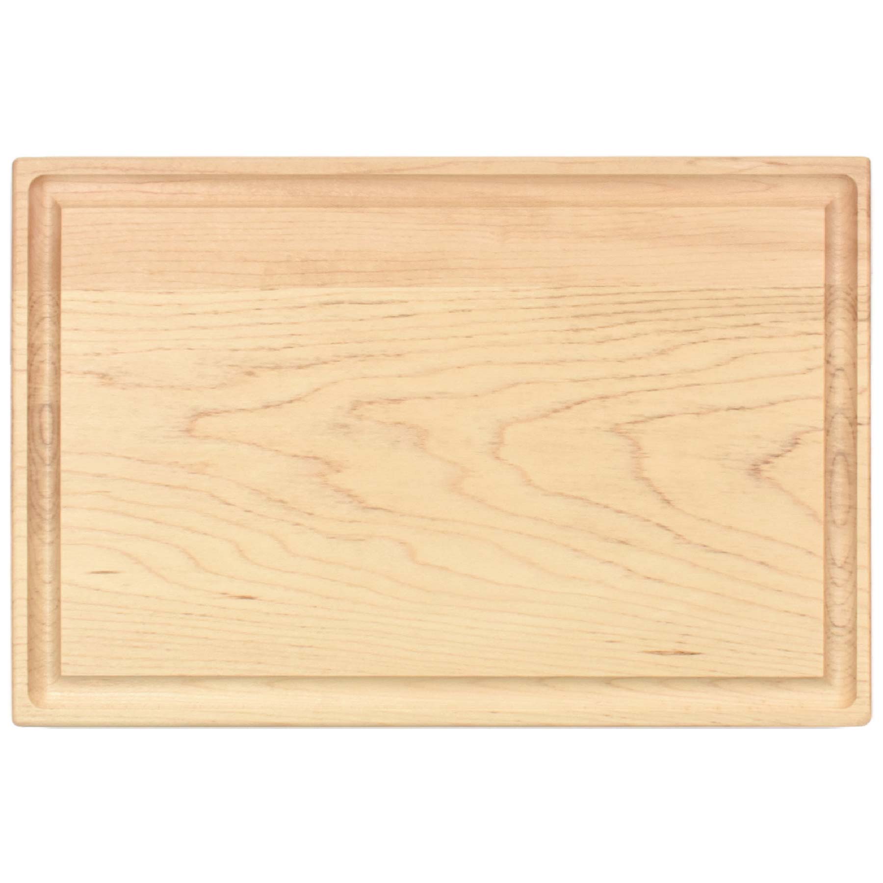 8" x 12" Maple Rectangular Cutting Board with Juice Groove 7